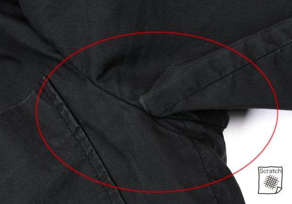 DRIES VAN NOTEN Cotton Blend Tailored Blazer Black Size M