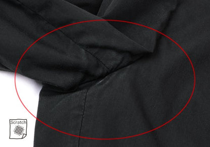 DRIES VAN NOTEN Cotton Blend Tailored Blazer Black Size M