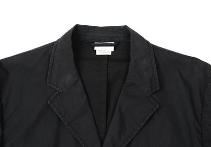 DRIES VAN NOTEN Cotton Blend Tailored Blazer Black Size M
