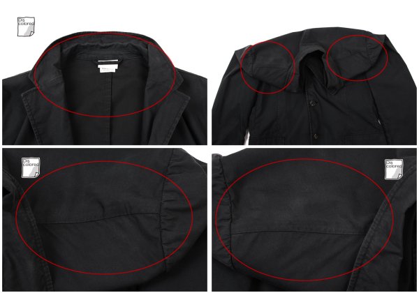 DRIES VAN NOTEN Cotton Blend Tailored Blazer Black Size M