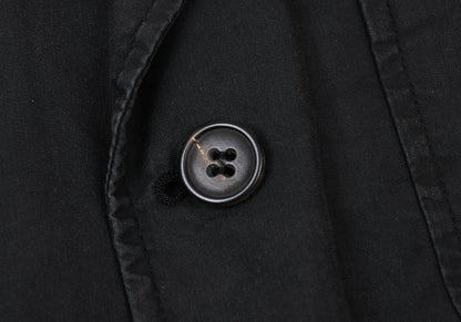 DRIES VAN NOTEN Cotton Blend Tailored Blazer Black Size M