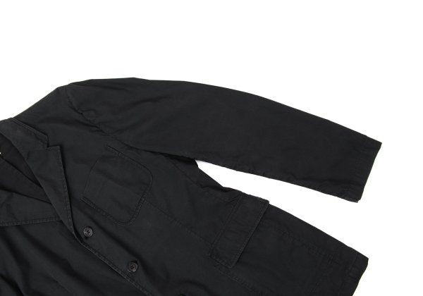 DRIES VAN NOTEN Cotton Blend Tailored Blazer Black Size M