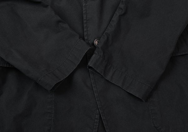 DRIES VAN NOTEN Cotton Blend Tailored Blazer Black Size M