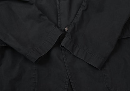 DRIES VAN NOTEN Cotton Blend Tailored Blazer Black Size M
