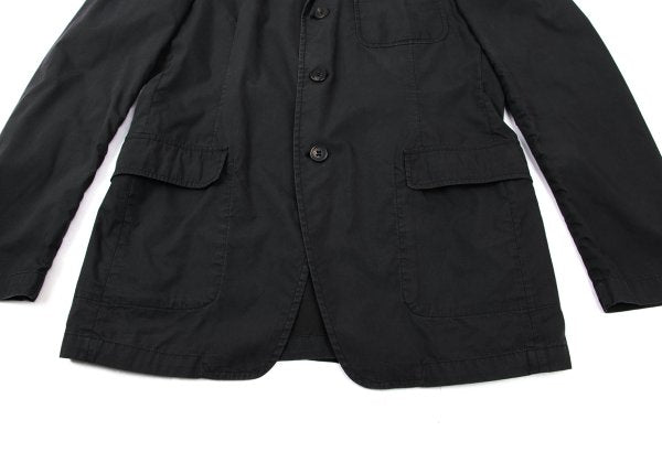 DRIES VAN NOTEN Cotton Blend Tailored Blazer Black Size M