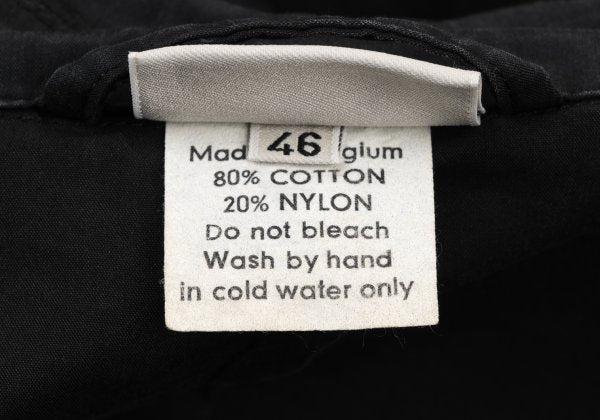 DRIES VAN NOTEN Cotton Blend Tailored Blazer Black Size M