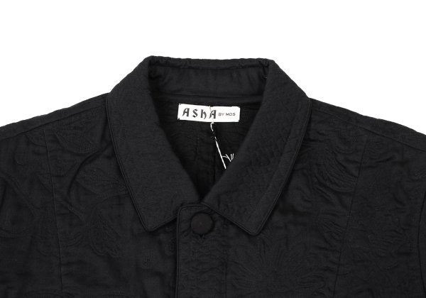 Issey Miyake ASHA BY MDS Flower Embroidered Jacket Size M