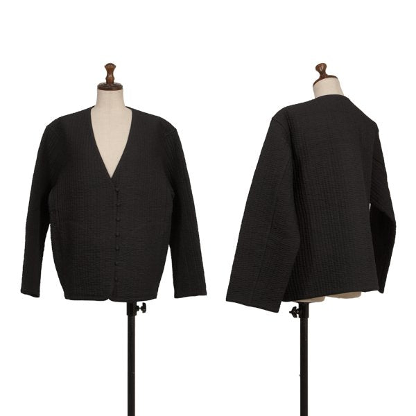 Issey Miyake ASHA BY MDS Sashiko Collarless Jacket Size M