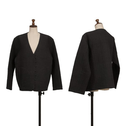 Issey Miyake ASHA BY MDS Sashiko Collarless Jacket Size M