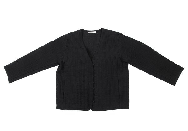 Issey Miyake ASHA BY MDS Sashiko Collarless Jacket Size M