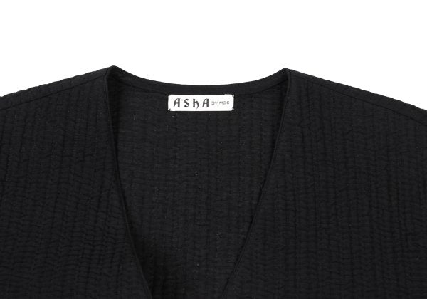 Issey Miyake ASHA BY MDS Sashiko Collarless Jacket Size M