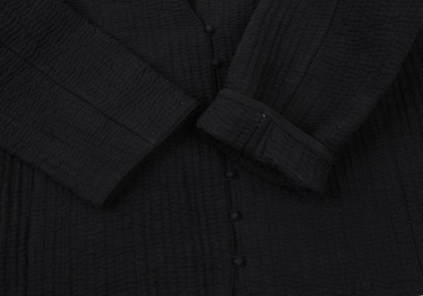 Issey Miyake ASHA BY MDS Sashiko Collarless Jacket Size M