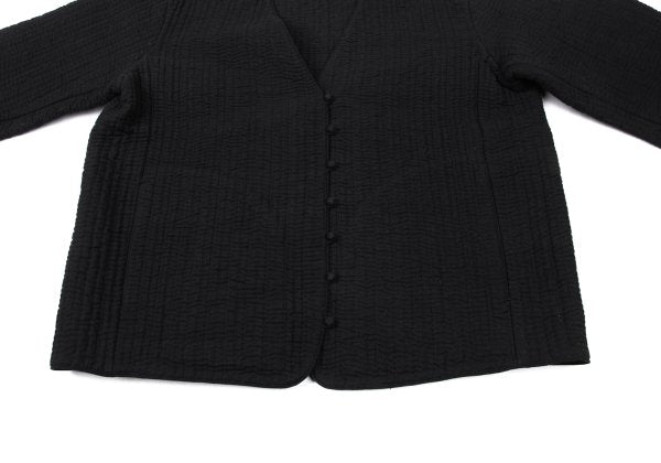 Issey Miyake ASHA BY MDS Sashiko Collarless Jacket Size M