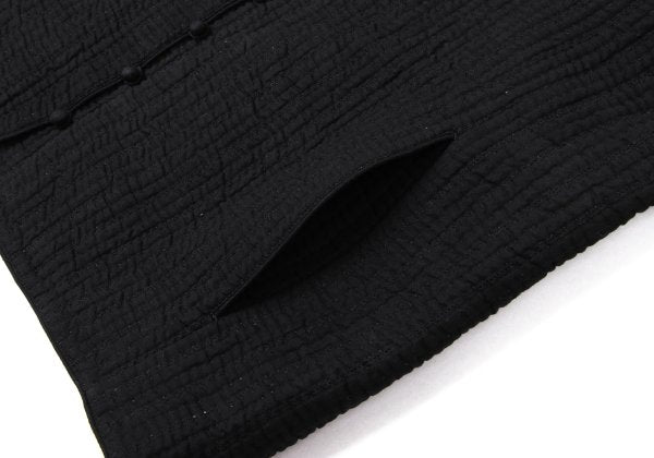 Issey Miyake ASHA BY MDS Sashiko Collarless Jacket Size M