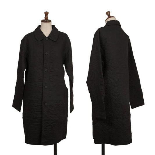 Issey Miyake ASHA BY MDS Cotton Hand Graphic Coat Size L