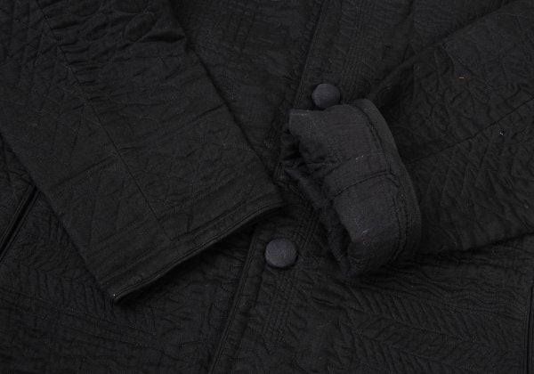 Issey Miyake ASHA BY MDS Cotton Hand Graphic Coat Size L