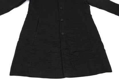 Issey Miyake ASHA BY MDS Cotton Hand Graphic Coat Size L