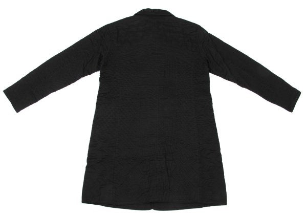 Issey Miyake ASHA BY MDS Cotton Hand Graphic Coat Size L