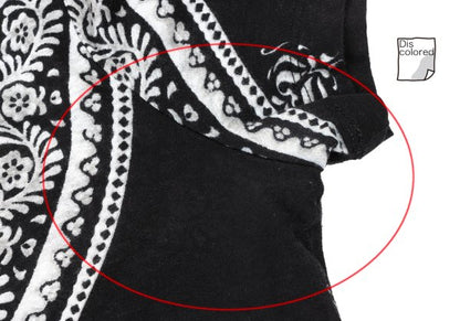 Jean Paul GAULTIER Mesh Trim Botanical T-Shirt Black Size 40