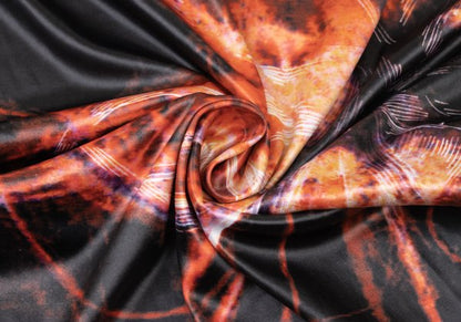 ISSEY MIYAKE Graphic Print Polyester T-Shirt Size 2