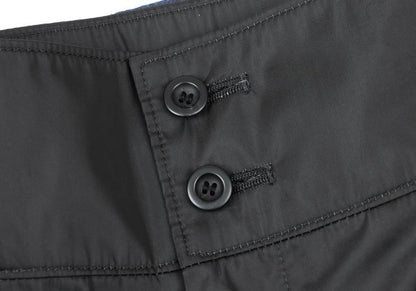 ISSEY MIYAKE Pleated Hem Polyester Shorts Gray Size 3