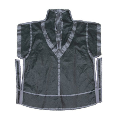 ISSEY MIYAKE A-POC Nylon Poly Cutting Blouse Gray Size 2