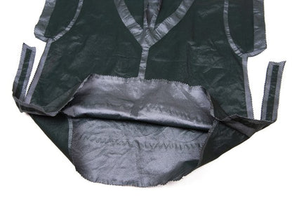 ISSEY MIYAKE A-POC Nylon Poly Cutting Blouse Gray Size 2