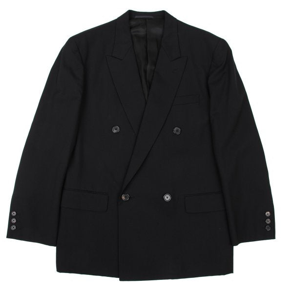 Y's for men Wool Double-Breasted Jacket Black Size M