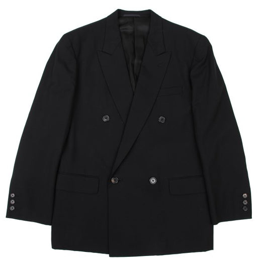 Y's for men Wool Double-Breasted Jacket Black Size M