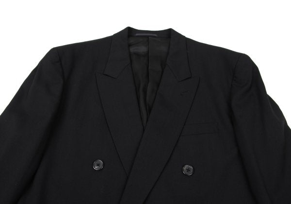 Y's for men Wool Double-Breasted Jacket Black Size M