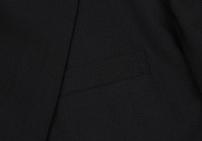 Y's for men Wool Double-Breasted Jacket Black Size M