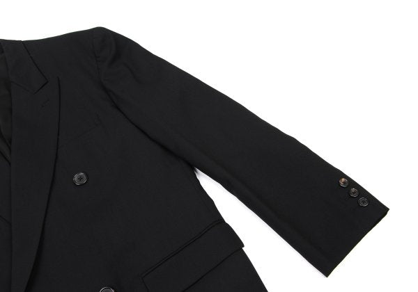 Y's for men Wool Double-Breasted Jacket Black Size M