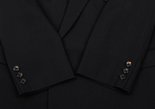 Y's for men Wool Double-Breasted Jacket Black Size M