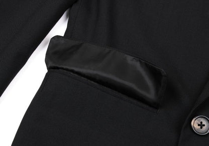 Y's for men Wool Double-Breasted Jacket Black Size M