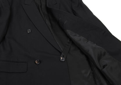 Y's for men Wool Double-Breasted Jacket Black Size M