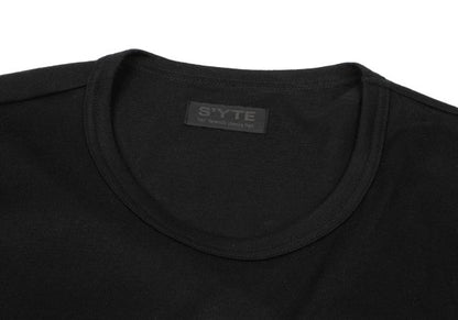 S'YTE Layered Wrap Acrylic Long Sleeve Black Size 3