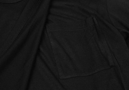 S'YTE Layered Wrap Acrylic Long Sleeve Black Size 3