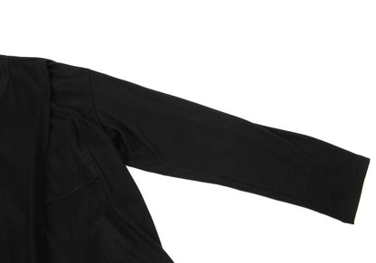 S'YTE Layered Wrap Acrylic Long Sleeve Black Size 3
