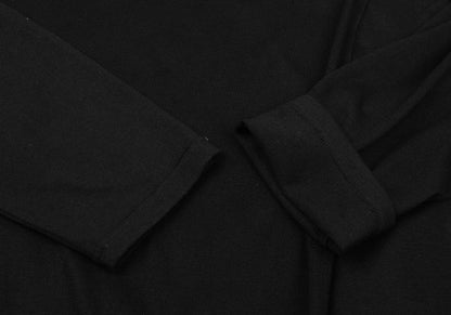 S'YTE Layered Wrap Acrylic Long Sleeve Black Size 3