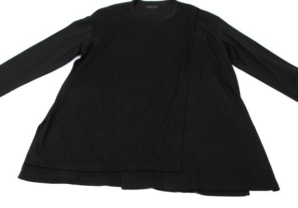 S'YTE Layered Wrap Acrylic Long Sleeve Black Size 3