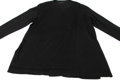 S'YTE Layered Wrap Acrylic Long Sleeve Black Size 3