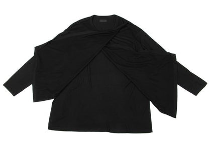 S'YTE Layered Wrap Acrylic Long Sleeve Black Size 3