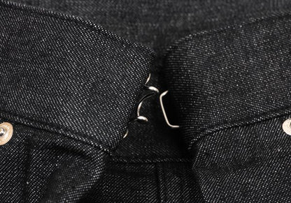 JOHN LAWRENCE SULLIVAN Front Wrap Baggy Jeans Indigo Size S