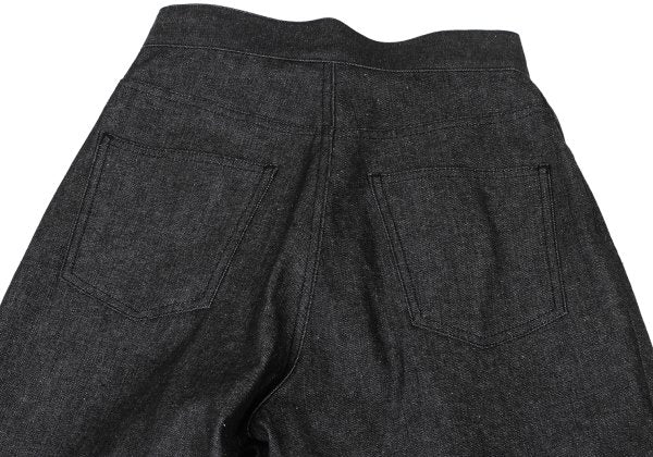 JOHN LAWRENCE SULLIVAN Front Wrap Baggy Jeans Indigo Size S