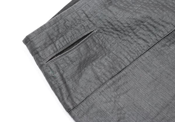 Issey Miyake ASHA BY MDS Stitch Drawstring Sheer Size M