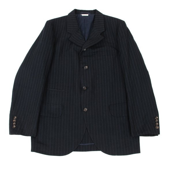 COMME des GARCONS HOMME DEUX Cotton Stripe Jacket Size M