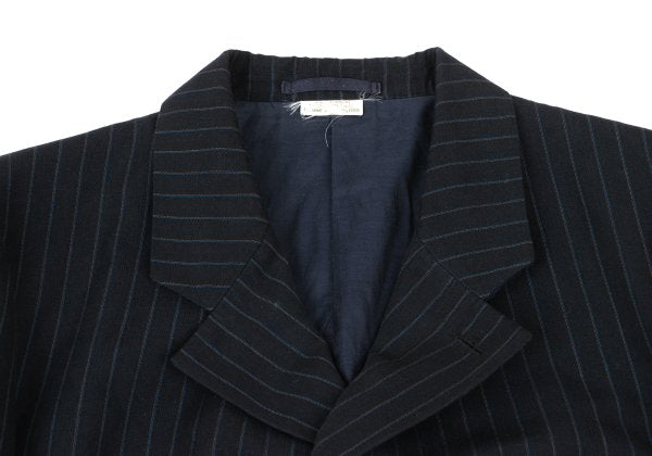 COMME des GARCONS HOMME DEUX Cotton Stripe Jacket Size M