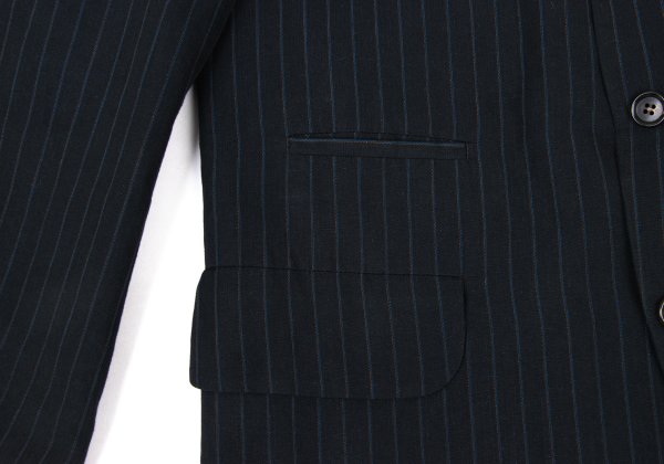 COMME des GARCONS HOMME DEUX Cotton Stripe Jacket Size M