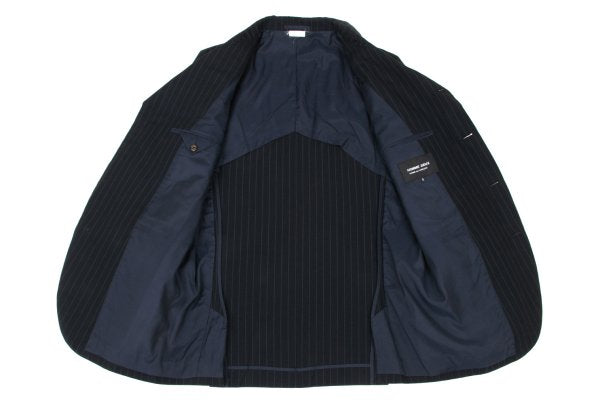 COMME des GARCONS HOMME DEUX Cotton Stripe Jacket Size M