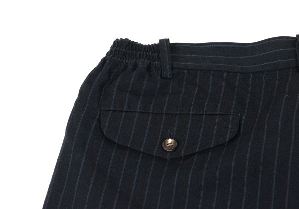 COMME des GARCONS HOMME DEUX Tapered Pants Navy Size M
